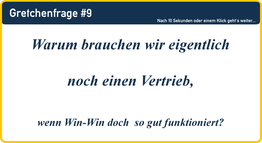 Warum gilt die Rhetorik, also die Kunst der Rede, eigentlich als wichtigste Verkäuferfähigkeit, wenn doch die Kardinaltugend des Vertriebs das Zuhören sein sollte?